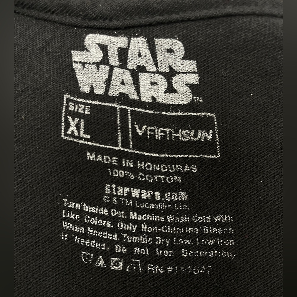Star Wars Empire Strikes Back Darth Vader Luke Skywalker graphic t-shirt - XL - Picture 7 of 7